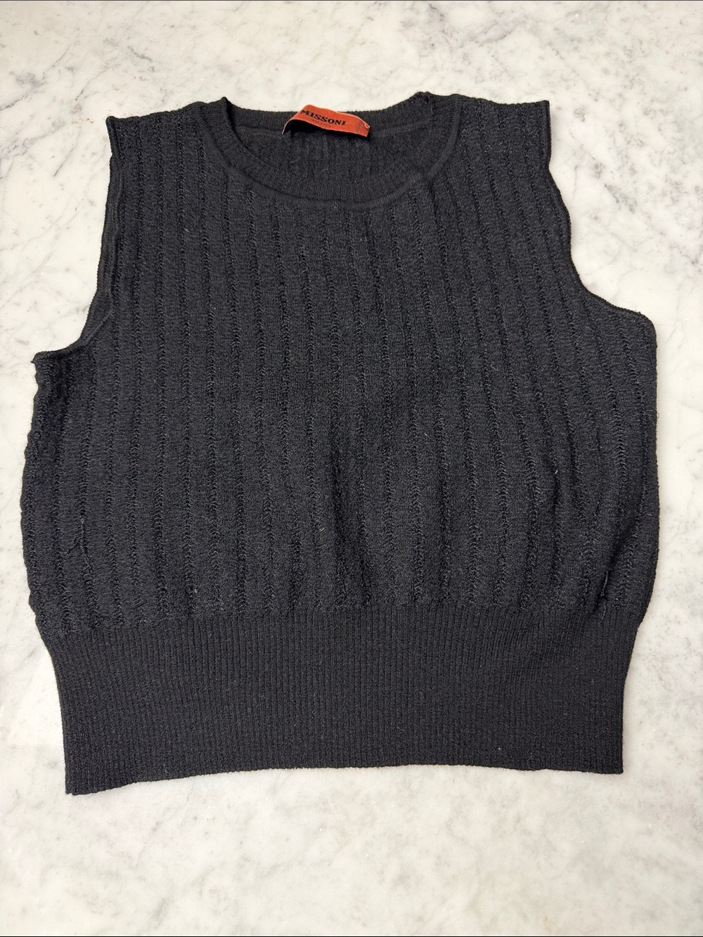 MISSONI cashmere top tank Size XS